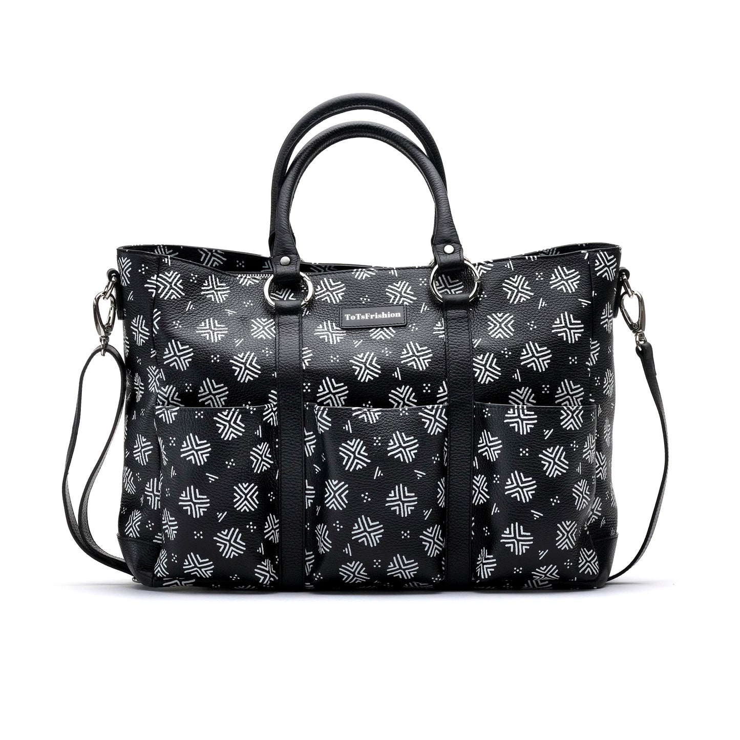 Black and White ToTs Bag