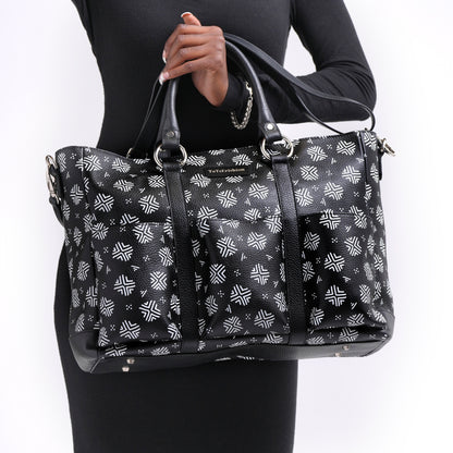 Black and White ToTs Bag